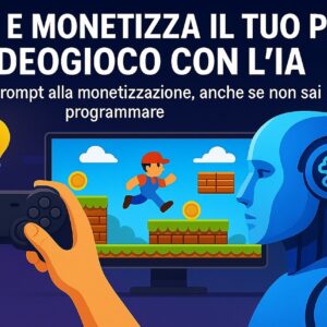 🎮 Crea e Monetizza il Tuo Primo Videogioco con l’IA – Dal Prompt alla monetizzazione, anche se non sai programmare